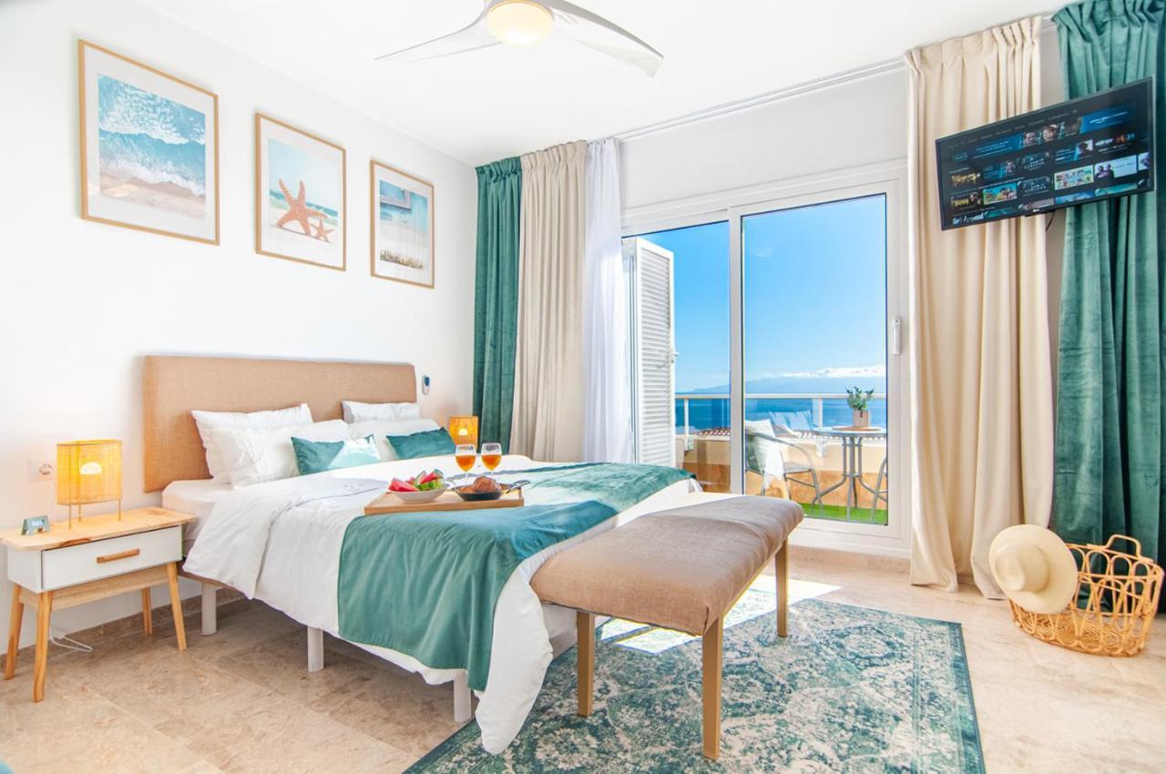 Luxury Townhouse With Panoramic Sea View Villa Puerto de Santiago  Kültér fotó
