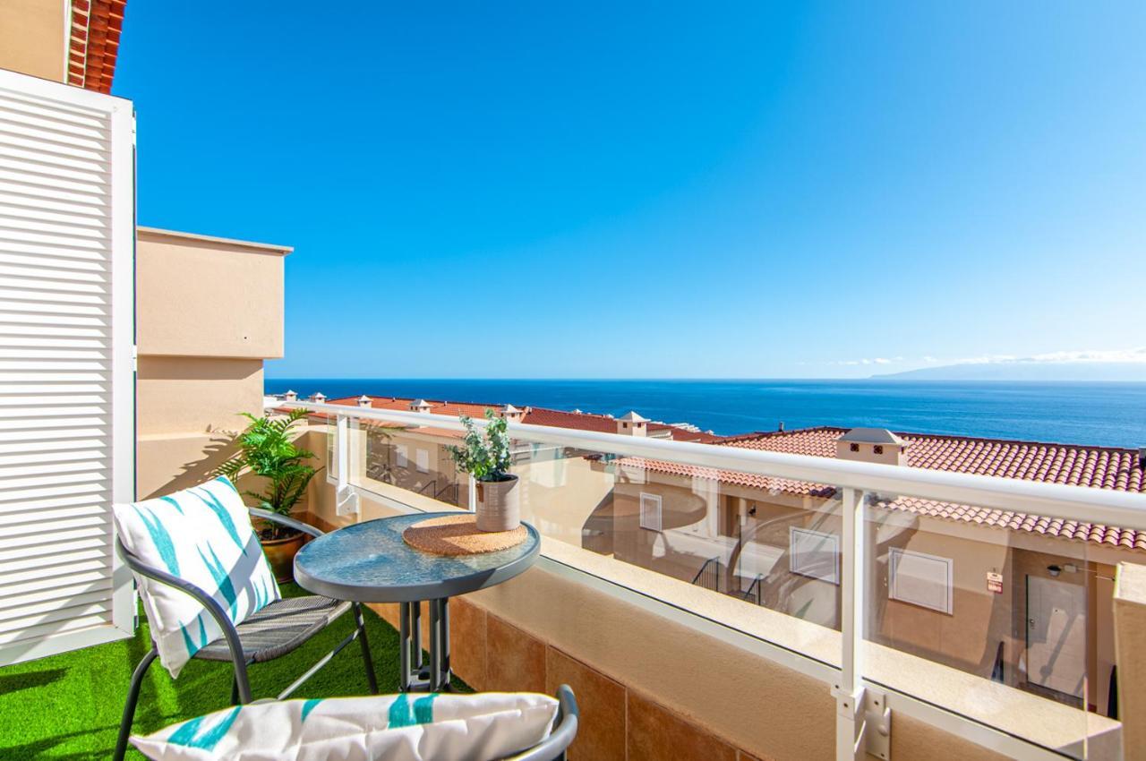 Luxury Townhouse With Panoramic Sea View Villa Puerto de Santiago  Kültér fotó